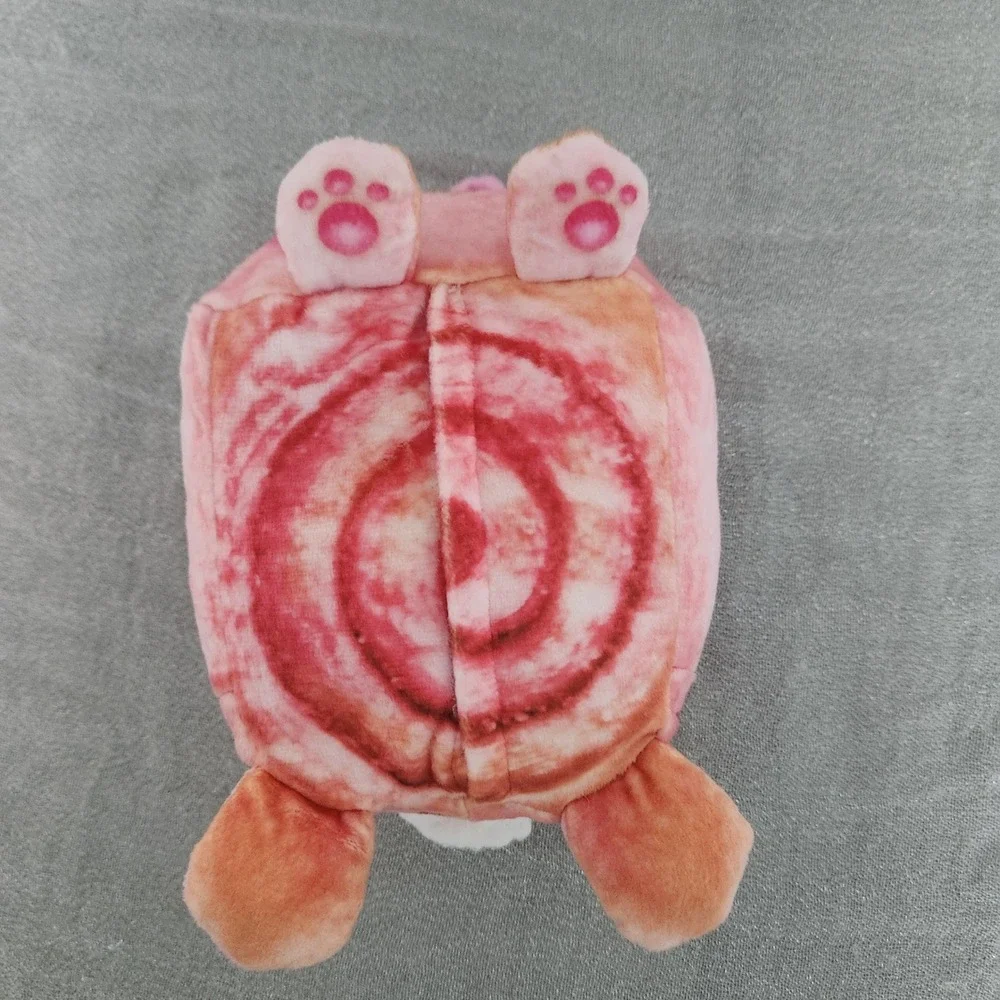 Cookeez Makery Baked Treats Pink Bunny Cinnamon Roll Plush Tested Works 6